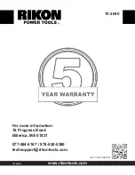 Предварительный просмотр 32 страницы Rikon Power Tools 70-3040 Operator'S Manual