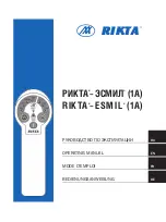 Preview for 1 page of RIKTA ESMIL Operating Manual