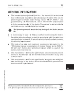 Preview for 25 page of RIKTA ESMIL Operating Manual