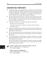 Preview for 62 page of RIKTA ESMIL Operating Manual