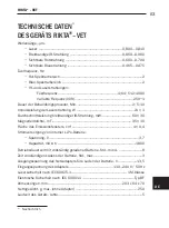 Предварительный просмотр 63 страницы RIKTA VET Operating Manual