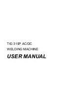 Preview for 1 page of Riland TIG 315PAC/DC User Manual