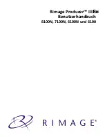 Предварительный просмотр 25 страницы Rimage Producer III 6100 User Manual