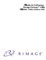 Предварительный просмотр 50 страницы Rimage Producer III 6100 User Manual