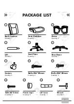 Preview for 3 page of RIMIKING Chair Instruction Manual