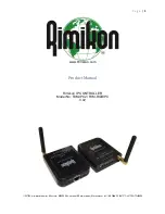 Rimikon RIM-IPC2 Product Manual preview