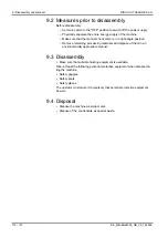 Preview for 118 page of RINCO ULTRASONICS AG Standard 3000 Operating Instructions Manual