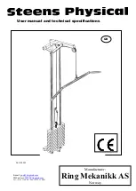 Preview for 1 page of Ring Mekanikk Steens Physical User Manual And Technical Specifications