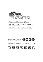 Предварительный просмотр 1 страницы Ring Powering PowerSourcePro REINV1124 Instructions Manual