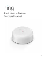 ring Panic Button Z-Wave Technical Manual preview