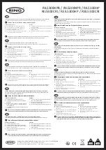 Предварительный просмотр 2 страницы ring RIL5300HPB Manual