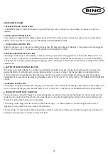 Preview for 7 page of ring RSC404 Instructions Manual