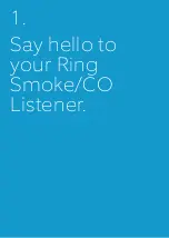 Preview for 4 page of ring Smoke/CO Listener Quick Start Manual