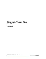 Предварительный просмотр 1 страницы Ringdale Ethernet-Token Ring User Manual