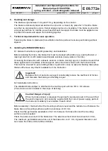 Preview for 6 page of RINGSPANN DV 020 FEM Installation And Operating Instructions Manual