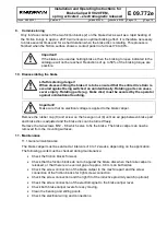 Preview for 10 page of RINGSPANN DV 020 FEM Installation And Operating Instructions Manual