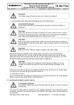 Preview for 11 page of RINGSPANN DV 020 FEM Installation And Operating Instructions Manual