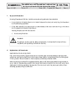 Preview for 4 page of RINGSPANN FHD 1000 Installation And Operation Instruction Manual