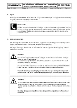 Preview for 6 page of RINGSPANN FHD 1000 Installation And Operation Instruction Manual