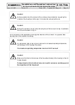 Preview for 10 page of RINGSPANN FHD 1000 Installation And Operation Instruction Manual