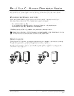 Preview for 5 page of Rinnai 09.12 Series Operation Manual