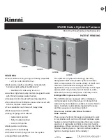 Rinnai 37AHB SERIES Specifications preview