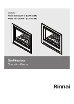 Предварительный просмотр 1 страницы Rinnai 650 Operation Manual