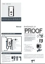 Rinnai Ai 350 Instructions For Use, Installation, And Connection preview