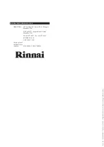 Preview for 24 page of Rinnai Alfresco SS Operating And Assembly Instructions Manual