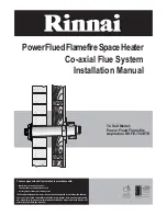 Preview for 1 page of Rinnai ASPIRATION RHFE-750ETR Installation Manual