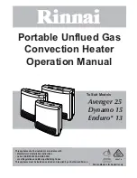 Preview for 1 page of Rinnai Avenger 25 Operation Manual