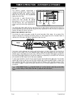 Preview for 16 page of Rinnai Avenger 25 Operation Manual