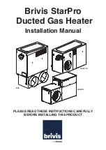 Preview for 1 page of Rinnai Brivis StarPro Brivis StarPro SP535UN Installation Manual