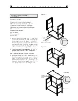 Preview for 12 page of Rinnai Buffet series Operating & Assembly Instruction