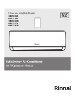 Rinnai C Series Wi-Fi Operation Manual preview