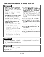 Preview for 3 page of Rinnai c199e Installation And Operation Manual