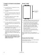 Preview for 14 page of Rinnai c199e Installation And Operation Manual