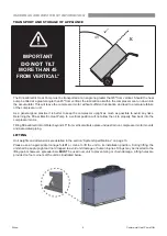 Preview for 6 page of Rinnai CHP020 Customer Operation & Installation Manual