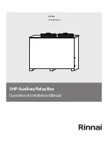 Rinnai CHP3PHAUX Operation & Installation Manual preview