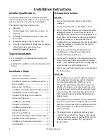 Preview for 4 page of Rinnai Circ-Logic RL75e Installation And Operation Manual