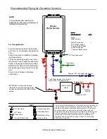 Предварительный просмотр 25 страницы Rinnai Circ-Logic RL75i Operation And Installation Manual