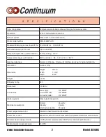 Preview for 2 page of Rinnai CONTINUUM 2424WC Instructions For Use Manual