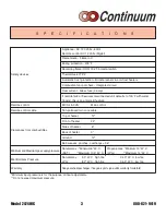 Preview for 3 page of Rinnai CONTINUUM 2424WC Instructions For Use Manual