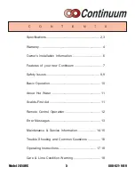 Preview for 5 page of Rinnai CONTINUUM 2424WC Instructions For Use Manual