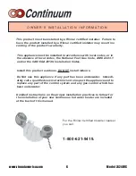 Preview for 6 page of Rinnai CONTINUUM 2424WC Instructions For Use Manual