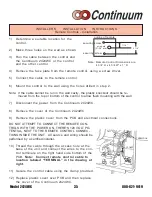 Preview for 35 page of Rinnai CONTINUUM 2424WC Instructions For Use Manual