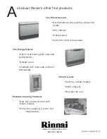 Preview for 48 page of Rinnai CONTINUUM 2424WC Instructions For Use Manual