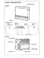 Предварительный просмотр 2 страницы Rinnai Convector 417 Customer'S Operating Information And Installation Instructions