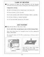 Предварительный просмотр 11 страницы Rinnai Convector 417 Customer'S Operating Information And Installation Instructions