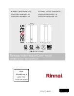 Rinnai CU160e Installation And Operation Manual предпросмотр